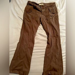 natural reflections brown pants